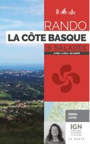 Couverture du livre « La côte basque : 16 balades » de Emma Laval aux éditions Geste