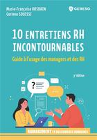 Couverture du livre « 10 entretiens RH incontournables » de Corinne Souissi et Marie-Francoise Hosdain aux éditions Gereso