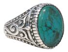 Couverture du livre « Bague h turquoise argent 925 ronde t62 » de  aux éditions Dg-exodif