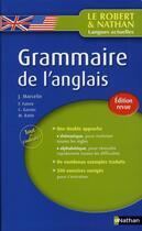 Couverture du livre « Grammaire de l'anglais (édition 2006) » de Jacques Marcelin aux éditions Nathan