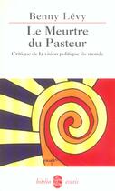 Couverture du livre « Le meurtre du pasteur » de Benny Levy aux éditions Le Livre De Poche