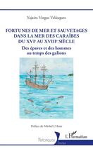 Couverture du livre « Fortunes de mer et sauvetages dans la mer des Caraïbes du XVIe au XVIIIe siècle : Des épaves et des hommes au temps des galions » de Yajaira Vargas Velasquez aux éditions L'harmattan