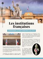 Couverture du livre « Les institutions françaises » de  aux éditions Mercileslivres