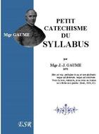 Couverture du livre « Petit catéchisme du syllabus » de Jean-Joseph Gaume aux éditions Saint-remi