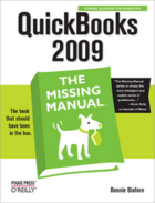 Couverture du livre « QuickBooks 2009: The Missing Manual » de Bonnie Biafore aux éditions O'reilly Media