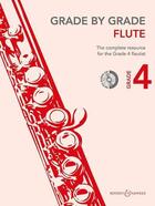 Couverture du livre « Grade by grade - flute flute traversiere +cd » de Janet Way aux éditions Boosey