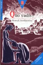 Couverture du livre « Quo vadis ? » de Sienkiewicz-H aux éditions Le Livre De Poche Jeunesse