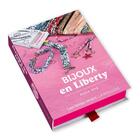 Couverture du livre « Bijoux en liberty » de Anne Kha aux éditions Larousse