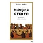 Couverture du livre « Invitation à Croire » de Bernard Sesboue aux éditions Cerf