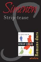 Couverture du livre « Strip-tease » de Georges Simenon aux éditions Omnibus