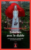 Couverture du livre « Entretien avec le diable » de Olivier Barde-Cabucon aux éditions Actes Sud