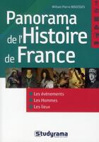 Couverture du livre « Panorama de l'histoire de France » de William-Pierre Bouzigues aux éditions Studyrama