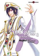 Couverture du livre « Code geass - lelouch of the rebellion Tome 8 » de Ichirou Ohkouchi et Goro Taniguchi aux éditions Delcourt