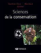 Couverture du livre « Sciences de la conservation » de  aux éditions De Boeck Superieur