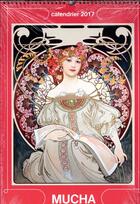 Couverture du livre « Mucha ; calendrier mural 2017 » de  aux éditions Chene