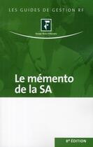 Couverture du livre « Mémento de la SA » de Grf aux éditions Revue Fiduciaire