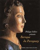 Couverture du livre « Baroque du paraguay » de Sollers/Escobar aux éditions Hoebeke