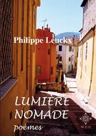 Couverture du livre « Lumière nomade » de Philippe Leuckx aux éditions Meo