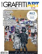 Couverture du livre « Graffiti art n 63 : street art et voyages - mai/juin 2022 » de  aux éditions Graffiti Art