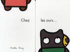 Couverture du livre « Chez les ours... » de Malika Doray aux éditions Ecole Des Loisirs