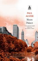 Couverture du livre « Moon palace » de Paul Auster aux éditions Actes Sud