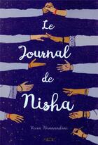 Couverture du livre « Le journal de Nisha » de Veera Hiranandani aux éditions Hatier