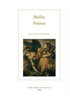 Couverture du livre « Poemes » de Shelley/Ellrodt aux éditions Actes Sud