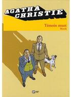 Couverture du livre « Agatha Christie Tome 17 ; témoin muet » de Marek aux éditions Paquet