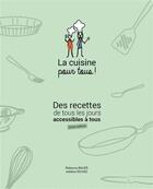 Couverture du livre « La cuisine pour tous (2e édition) » de Rebecca Bauer et Adeline Richez aux éditions Signes De Sens