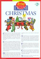 Couverture du livre « Active English Christmas » de  aux éditions Eli