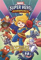 Couverture du livre « Marvel super hero adventures : Captain Marvel » de Ty Templeton et Sholly Fisch et Jacob Chabot aux éditions Panini