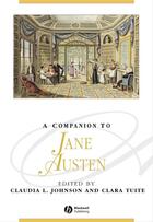 Couverture du livre « A Companion to Jane Austen » de Claudia L. Johnson et Clara Tuite aux éditions Wiley-blackwell