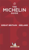 Couverture du livre « Great britain & ireland - the michelin guide 2018 » de Collectif Michelin aux éditions Michelin