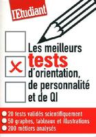 Couverture du livre « Les meilleurs tests d'orientation de personnalité et de QI » de Leguide/Chesnel aux éditions L'etudiant