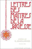 Couverture du livre « Lettres des maitres de sagesse t.1 » de Jinarajadasa G. aux éditions Adyar