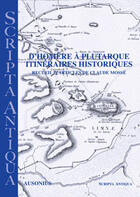 Couverture du livre « D homere a plutarque itinerairess historiques recueil d'articles de claude mosse » de Patrice Brun aux éditions Ausonius