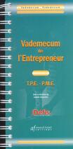 Couverture du livre « Vademecum De L'Entrepreneur » de M Depardieu aux éditions Sefi