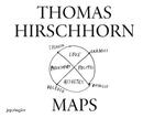 Couverture du livre « Maps » de Thomas Hirschhorn aux éditions Jrp / Ringier