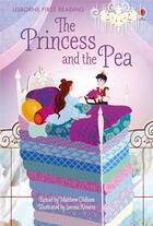 Couverture du livre « The princess and the pea » de Lorena Alvarez Gomez et Mathew Oldham aux éditions Usborne
