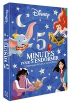 Couverture du livre « 5 minutes pour s'endormir : héros & héroines » de Disney aux éditions Disney Hachette