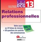 Couverture du livre « Relations professionnelles » de Andre Cavagnol et Caroline Straub aux éditions Gualino