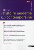 Couverture du livre « Rhmc 62-4 » de  aux éditions Belin