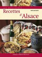 Couverture du livre « Les meilleures recettes d'alsace » de Strich/Herledan aux éditions Ouest France