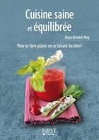 Couverture du livre « Le Petit Livre de - Cuisine saine et équilibrée » de Maya Barakat-Nuq aux éditions First