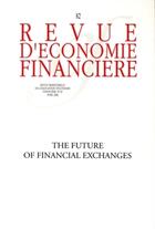 Couverture du livre « The future of financial exchanges - n 82 - avril 2006 » de  aux éditions Association D'economie Financiere