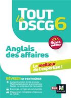 Couverture du livre « Tout le DSCG 6 : anglais des affaires ; en fiches mémo » de Muller Emmanuelle aux éditions Foucher