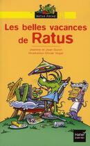 Couverture du livre « Les belles vacances de Ratus » de Jeanine Guion et Jean Guion et Olivier Vogel aux éditions Hatier