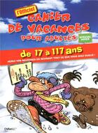 Couverture du livre « Le cahier de vacances pour adultes ; spécial hiver 2009 » de  aux éditions Chiflet
