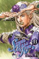 Couverture du livre « Jojo's bizarre adventure - saison 7 ; steel ball run Tome 11 » de Hirohiko Araki aux éditions Delcourt