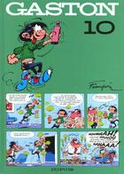 Couverture du livre « Gaston - édition spéciale Tome 10 » de Andre Franquin aux éditions Dupuis